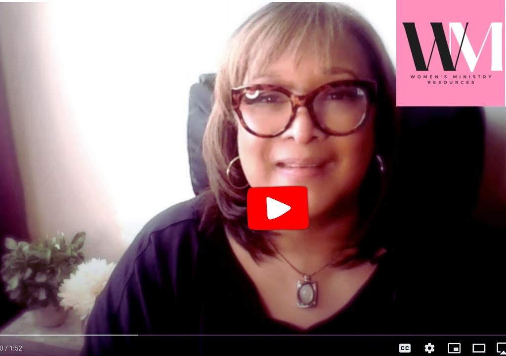 woman talking - terri from womens ministry resources.com
