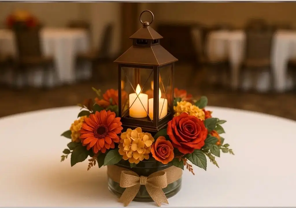 Fall inpsired centerpiece
