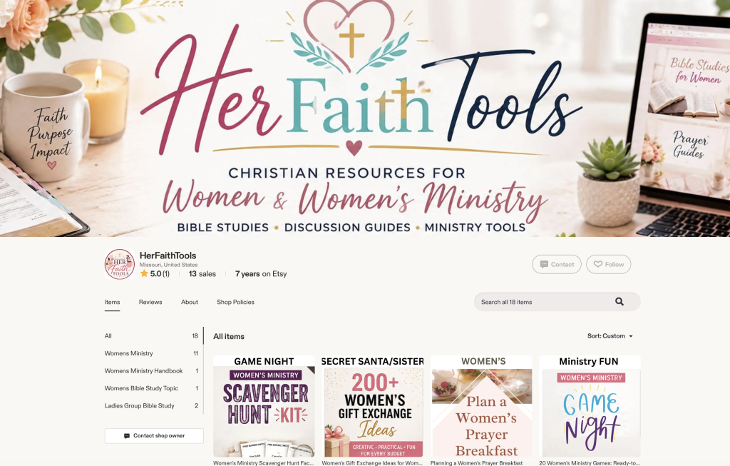 Womens ministry tools
