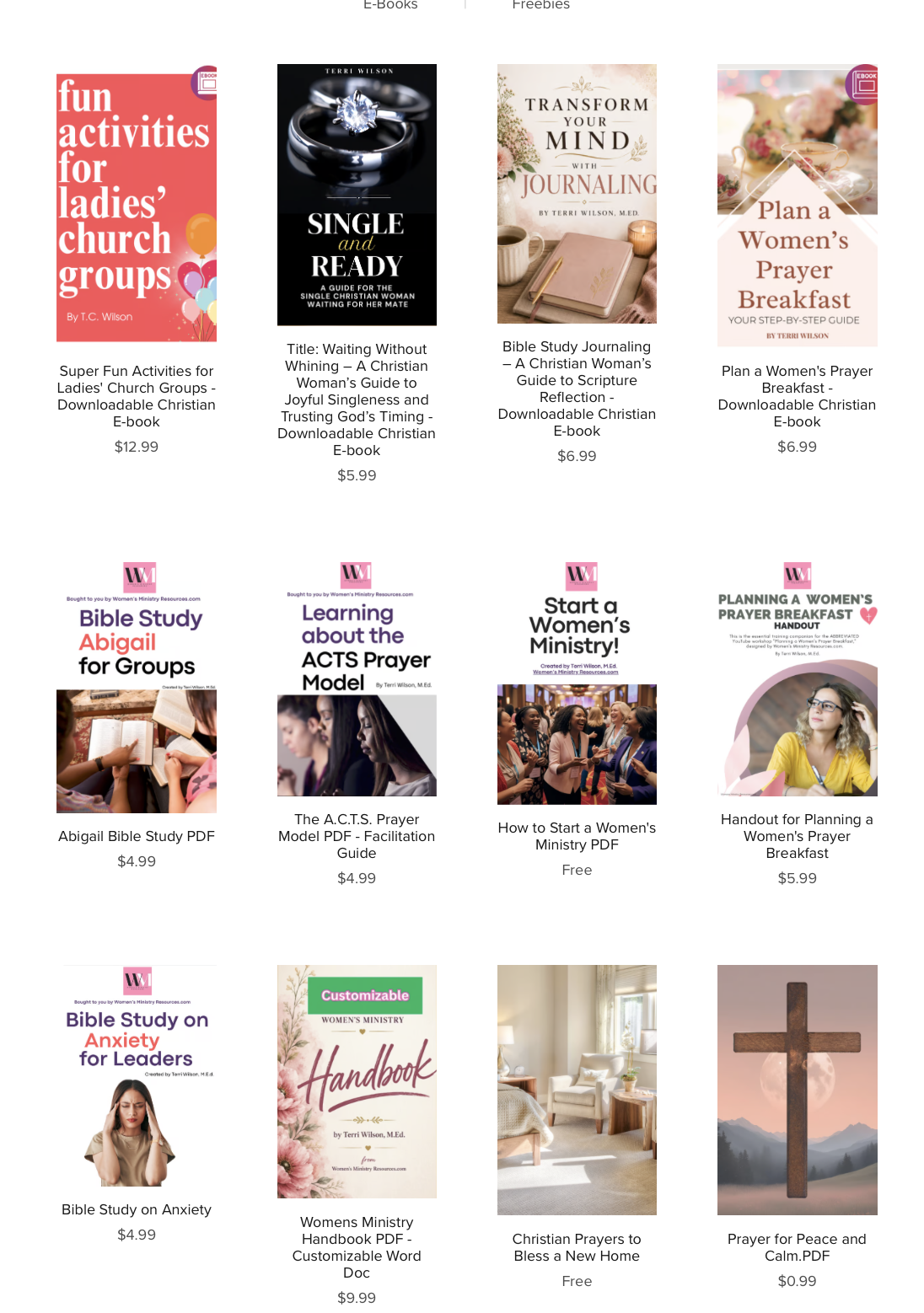 resources for women's ministry