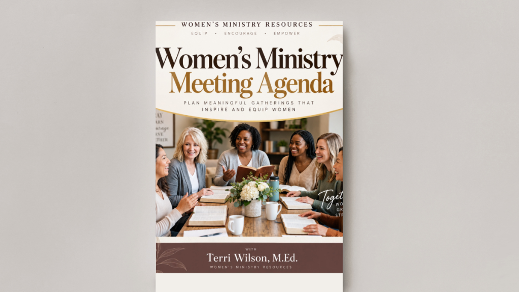 womens ministry meeting agenda template 1